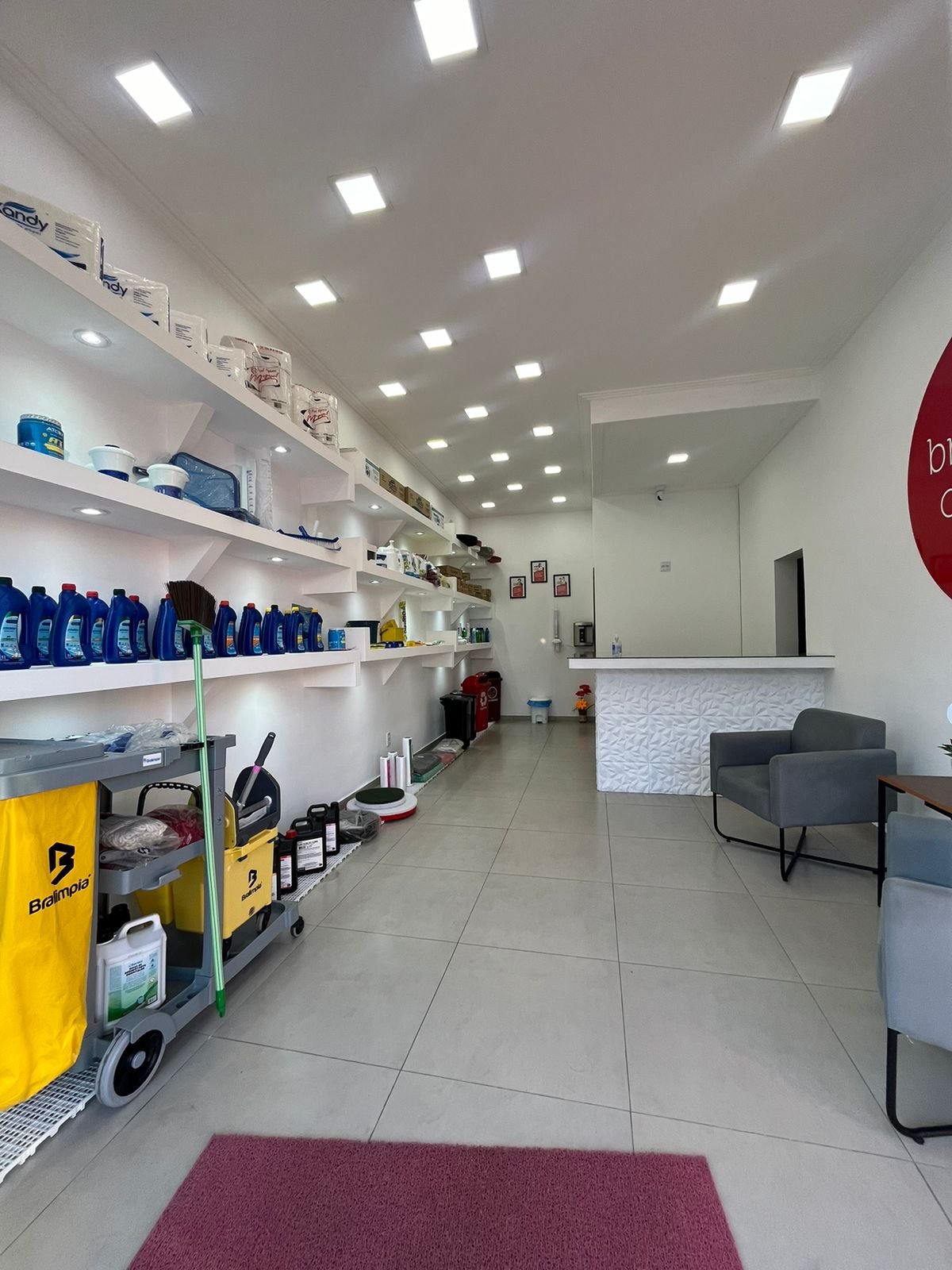 Ambiente do Showroom